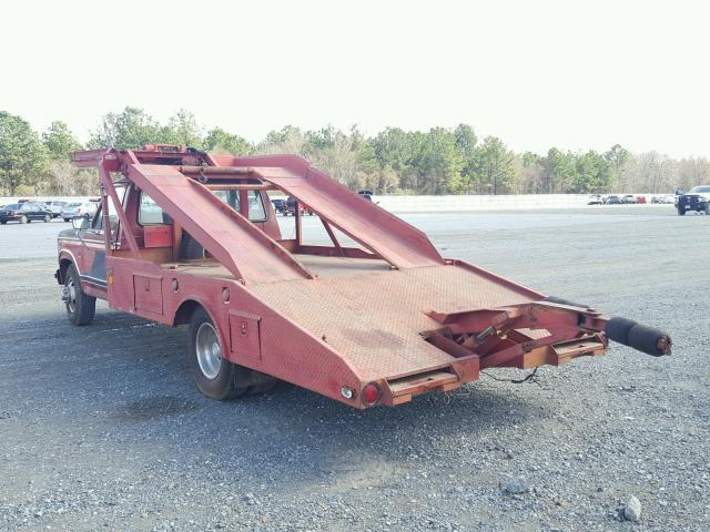 1FDJF3712GKA21428 - 1986 FORD F350 RED photo 3