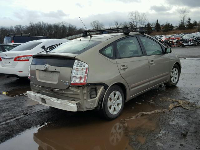 JTDKB20U463157944 - 2006 TOYOTA PRIUS GOLD photo 4