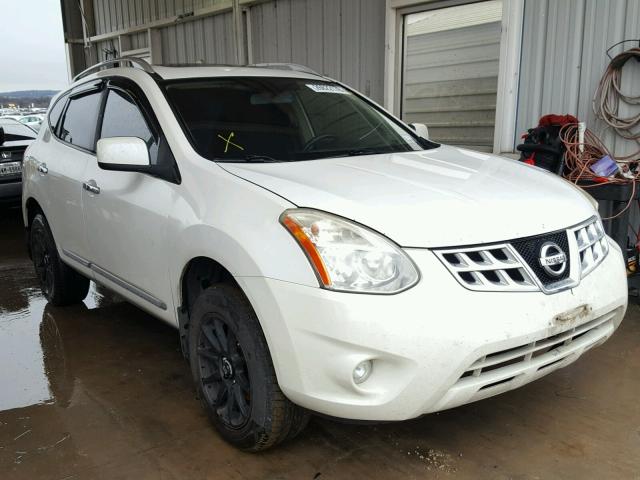 JN8AS5MV5BW271559 - 2011 NISSAN ROGUE S WHITE photo 1