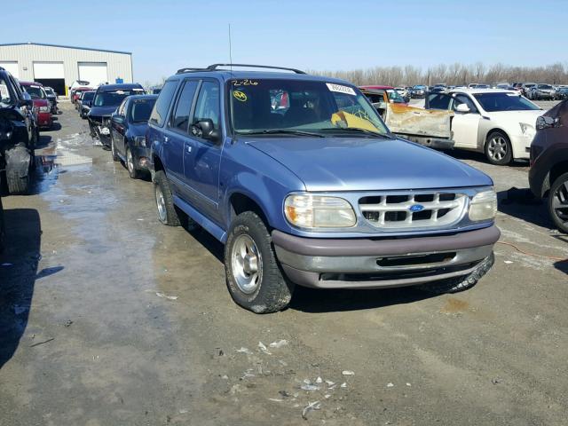 1FMDU35P6VUB29675 - 1997 FORD EXPLORER BLUE photo 1