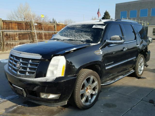 1GYFK63847R130324 - 2007 CADILLAC ESCALADE L BLACK photo 2