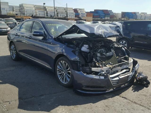 KMHGN4JE9FU095558 - 2015 HYUNDAI GENESIS 3. BLUE photo 1