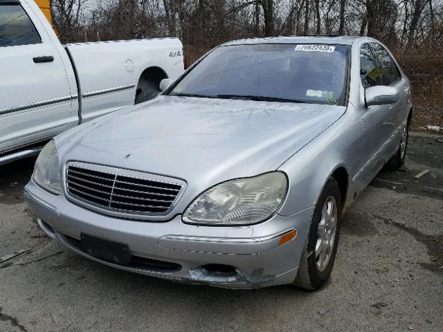 WDBNG70J62A275368 - 2002 MERCEDES-BENZ S 430 SILVER photo 2