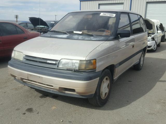 JM3LV5222N0450189 - 1992 MAZDA MPV WAGON TAN photo 2