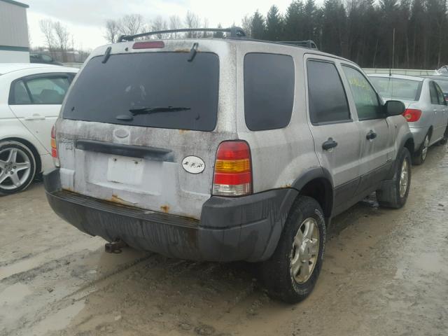 1FMYU041X2KA32032 - 2002 FORD ESCAPE XLT GRAY photo 4