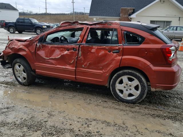 1B3HB48B68D600702 - 2008 DODGE CALIBER SX ORANGE photo 10