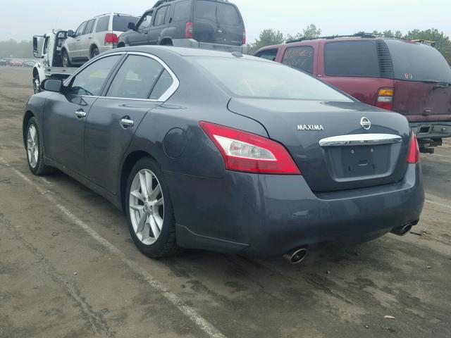 1N4AA5APXBC843642 - 2011 NISSAN MAXIMA S GRAY photo 3