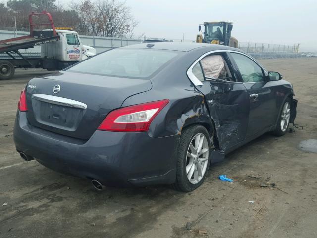 1N4AA5APXBC843642 - 2011 NISSAN MAXIMA S GRAY photo 4