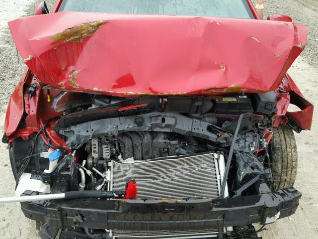 KMHCT5AE3EU178914 - 2014 HYUNDAI ACCENT GLS RED photo 7