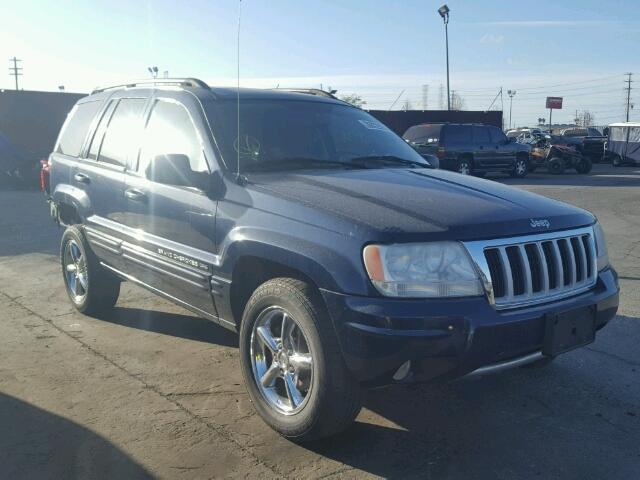 1J8GX58S94C114850 - 2004 JEEP GRAND CHER BLUE photo 1