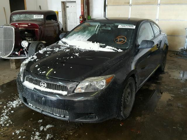 JTKDE177070202755 - 2007 TOYOTA SCION TC 黑色 照片 2