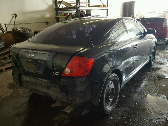 JTKDE177070202755 - 2007 TOYOTA SCION TC 黑色 照片 4