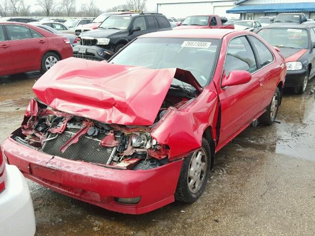 1N4AB42D0TC528409 - 1996 NISSAN 200SX BASE RED photo 2