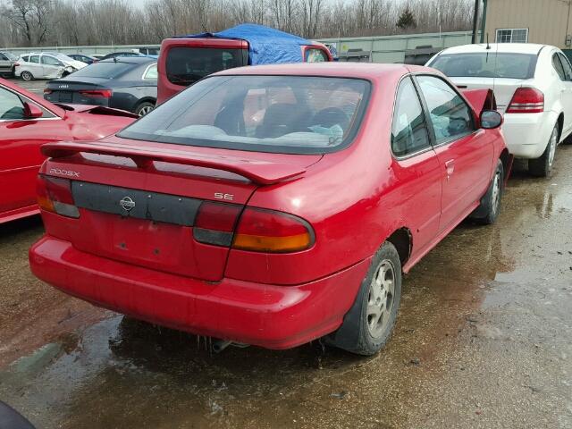 1N4AB42D0TC528409 - 1996 NISSAN 200SX BASE RED photo 4