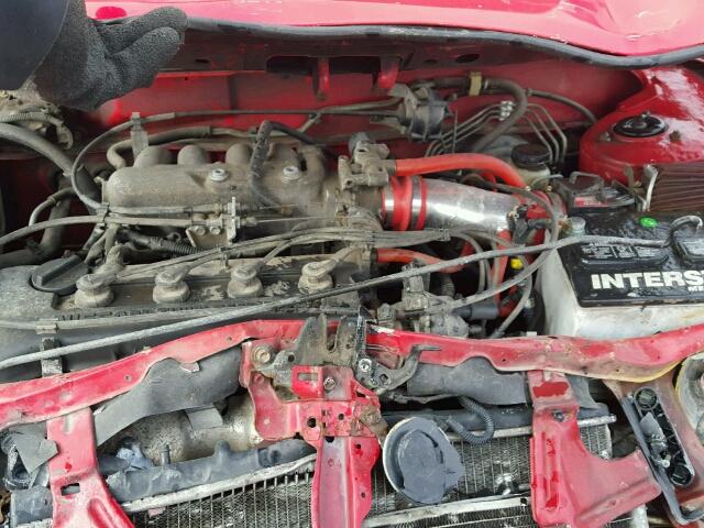 1N4AB42D0TC528409 - 1996 NISSAN 200SX BASE RED photo 7