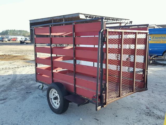 N0V1N0200718893 - 2007 TRAIL KING TRAILER RED photo 3