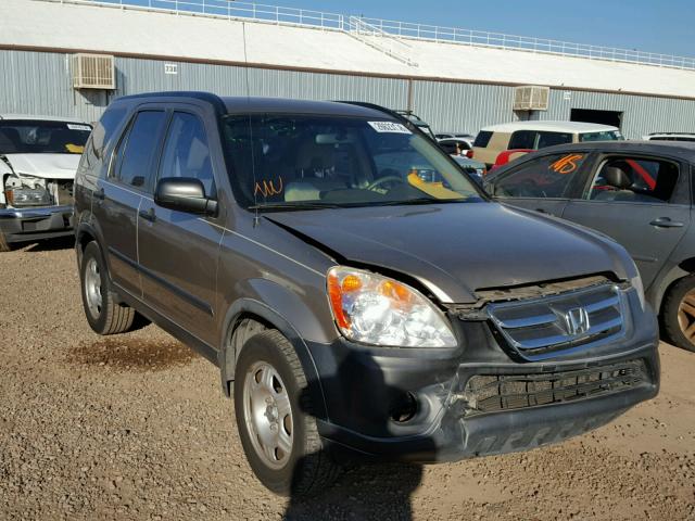 JHLRD78596C051673 - 2006 HONDA CR-V LX BEIGE photo 1