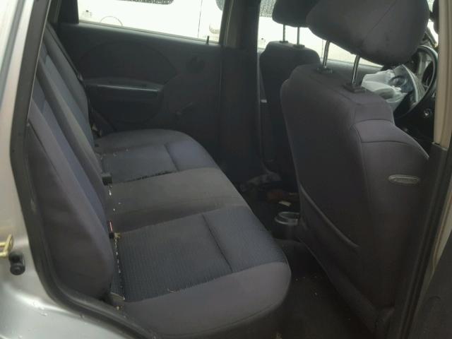 KL1TD66616B537514 - 2006 CHEVROLET AVEO BASE Արծաթագույն լուսանկար 6