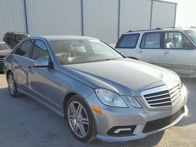 WDDHF5GB9BA291526 - 2011 MERCEDES-BENZ E 350 SILVER photo 1