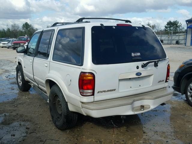 1FMZU32P3XZA73324 - 1999 FORD EXPLORER WHITE photo 3