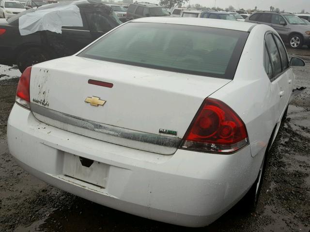 2G1WF5EK1B1120650 - 2011 CHEVROLET IMPALA LS WHITE photo 4