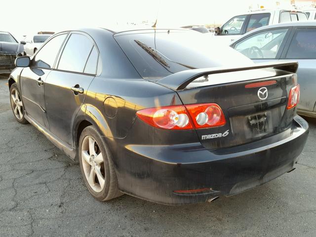 1YVFP84C045N55882 - 2004 MAZDA 6 I BLACK photo 3