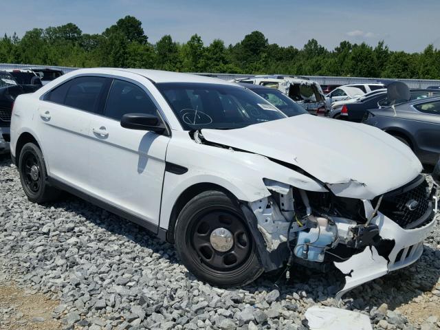 1FAHP2MK3EG161663 - 2014 FORD TAURUS POL WHITE photo 1