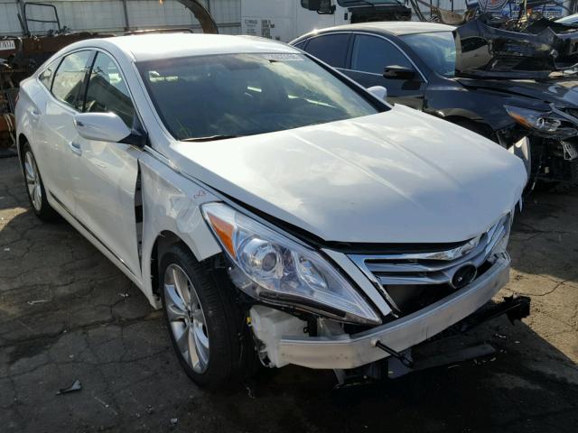 KMHFH4JGXEA370133 - 2014 HYUNDAI AZERA GLS WHITE photo 1