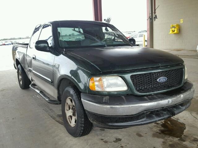 1FTRX17202NA03874 - 2002 FORD F150 Yaşıl foto 1