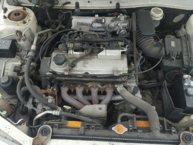 JA3AY26C71U030972 - 2001 MITSUBISHI MIRAGE ES WHITE photo 7