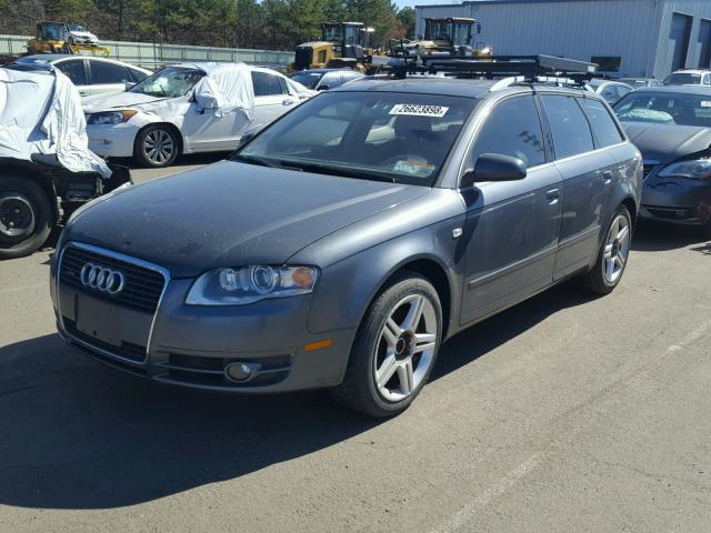 WAUDF78E36A063716 - 2006 AUDI A4 2.0T QU GRAY photo 2