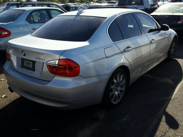 WBAVB33546KS36900 - 2006 BMW 330 I SILVER photo 4