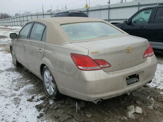 4T1BK36B97U206199 - 2007 TOYOTA AVALON XL GOLD photo 3