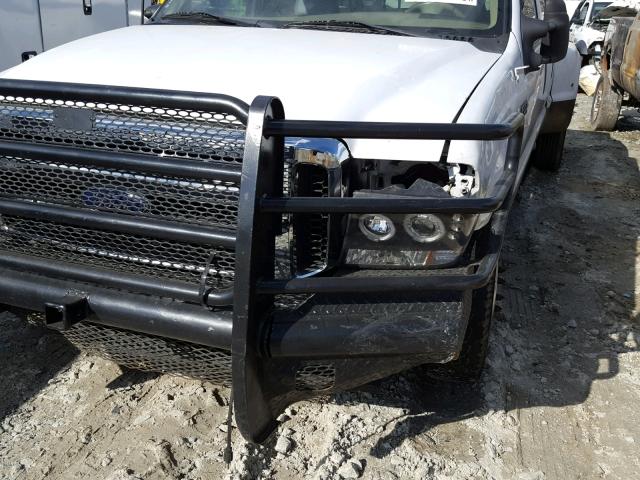 1FTWW32F22EA37956 - 2002 FORD F350 SUPER WHITE photo 9