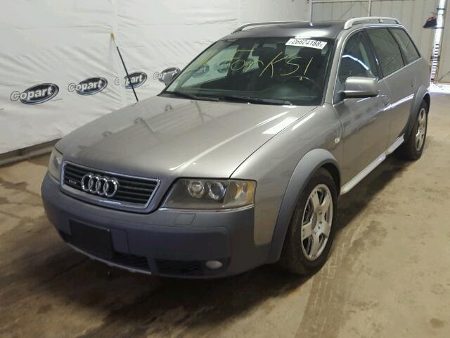 WA1YL54B94N097754 - 2004 AUDI ALLROAD 4. GRAY photo 2