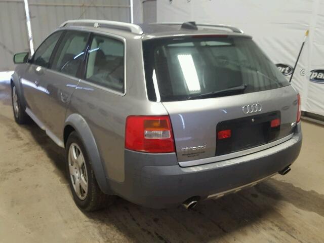 WA1YL54B94N097754 - 2004 AUDI ALLROAD 4. GRAY photo 3