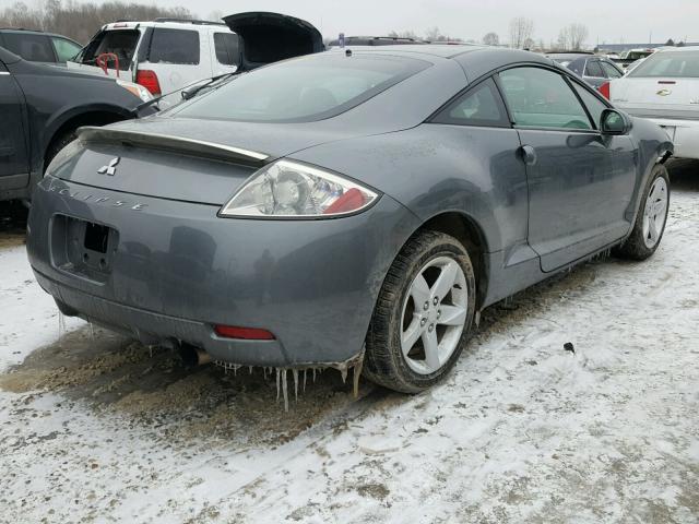 4A3AK24F56E058090 - 2006 MITSUBISHI ECLIPSE GS GRAY photo 4