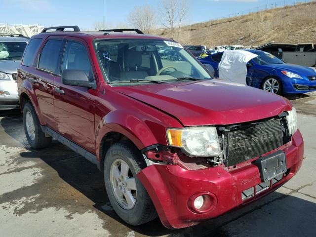 1FMCU93G69KA53684 - 2009 FORD ESCAPE XLT BURGUNDY photo 1