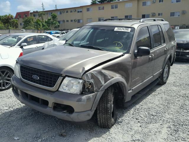 1FMZU63K62UD48727 - 2002 FORD EXPLORER X BEIGE photo 2