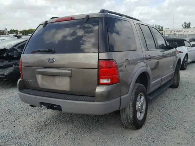 1FMZU63K62UD48727 - 2002 FORD EXPLORER X BEIGE photo 4