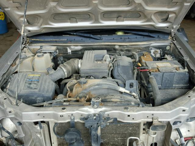 1GTCS33E388214543 - 2008 GMC CANYON SLE GRAY photo 7