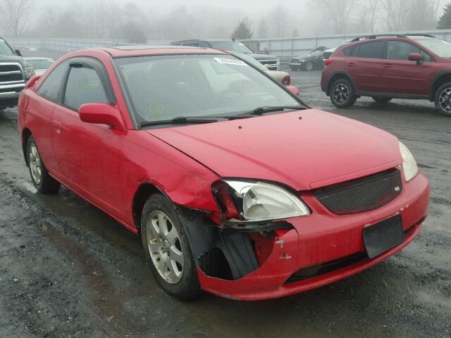 1HGEM22963L002051 - 2003 HONDA CIVIC EX Qırmızı foto 1