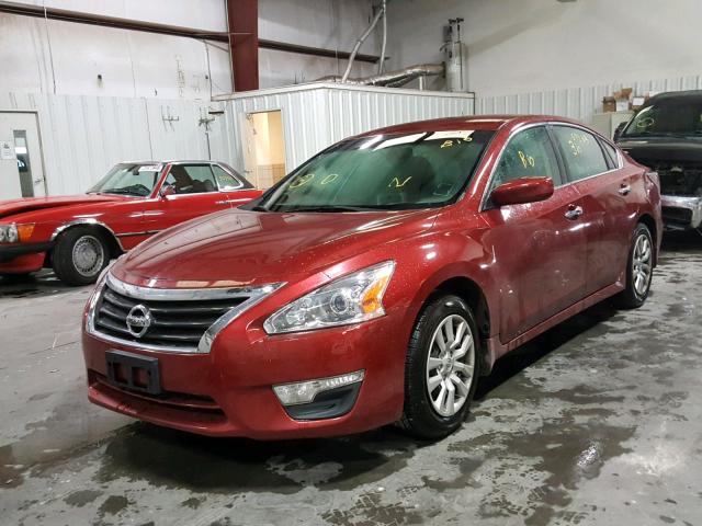 1N4AL3AP0FN393749 - 2015 NISSAN ALTIMA 2.5 RED photo 2