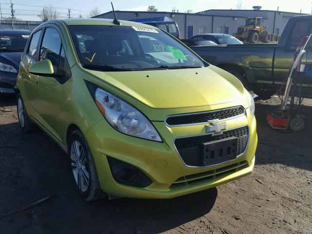 KL8CD6S99DC553369 - 2013 CHEVROLET SPARK 1LT GREEN photo 1