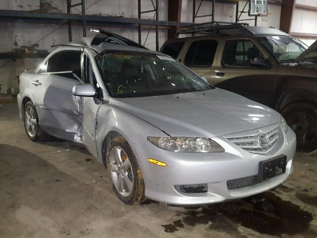 1YVFP80D245N70107 - 2004 MAZDA 6 S SILVER photo 1