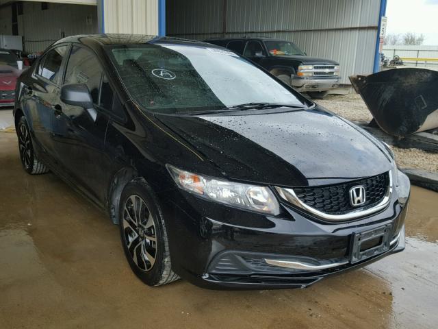 19XFB2F88DE068914 - 2013 HONDA CIVIC EX შავი ფოტო 1