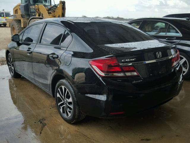 19XFB2F88DE068914 - 2013 HONDA CIVIC EX შავი ფოტო 3
