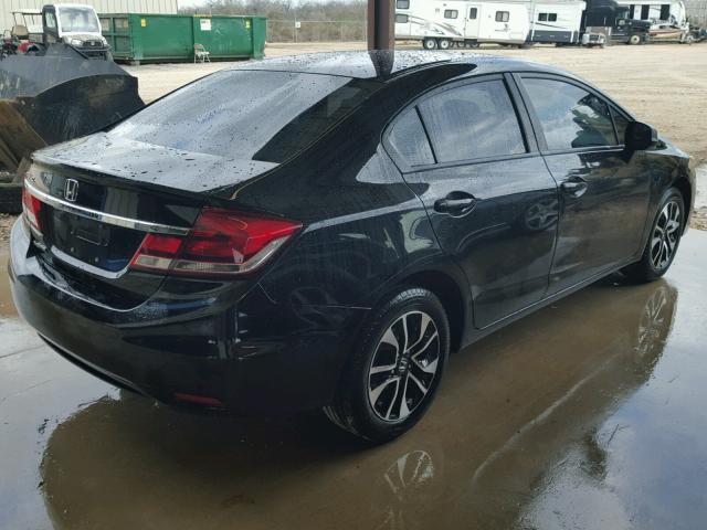 19XFB2F88DE068914 - 2013 HONDA CIVIC EX შავი ფოტო 4