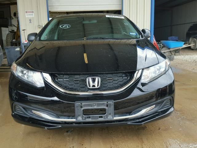 19XFB2F88DE068914 - 2013 HONDA CIVIC EX შავი ფოტო 9