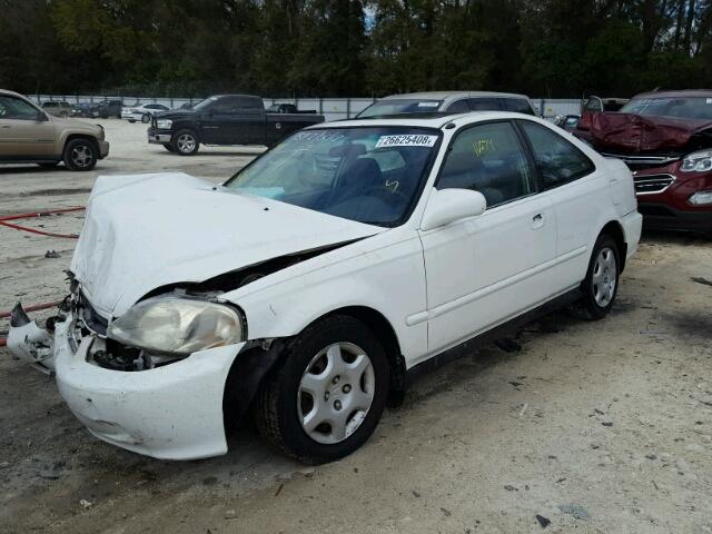 1HGEJ8142YL129808 - 2000 HONDA CIVIC EX თეთრი ფოტო 2